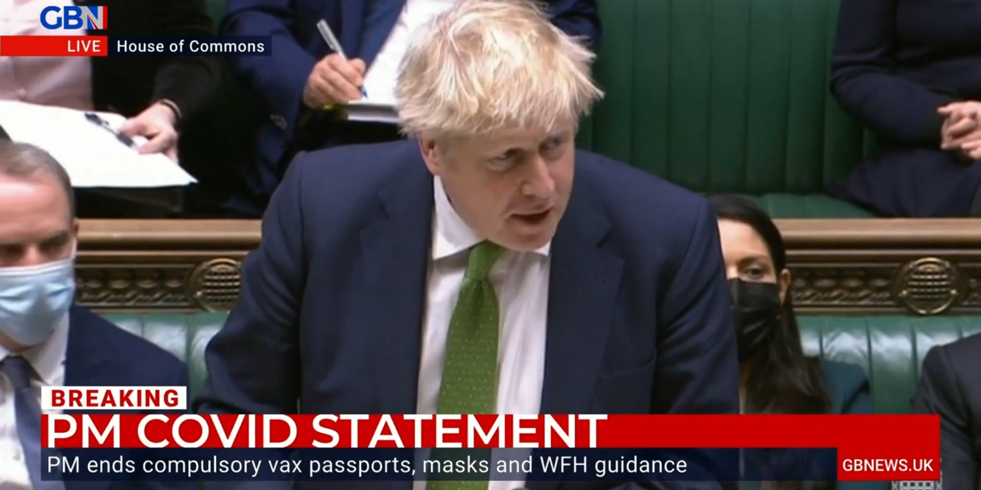 Boris Johnson ends England's COVID restrictions